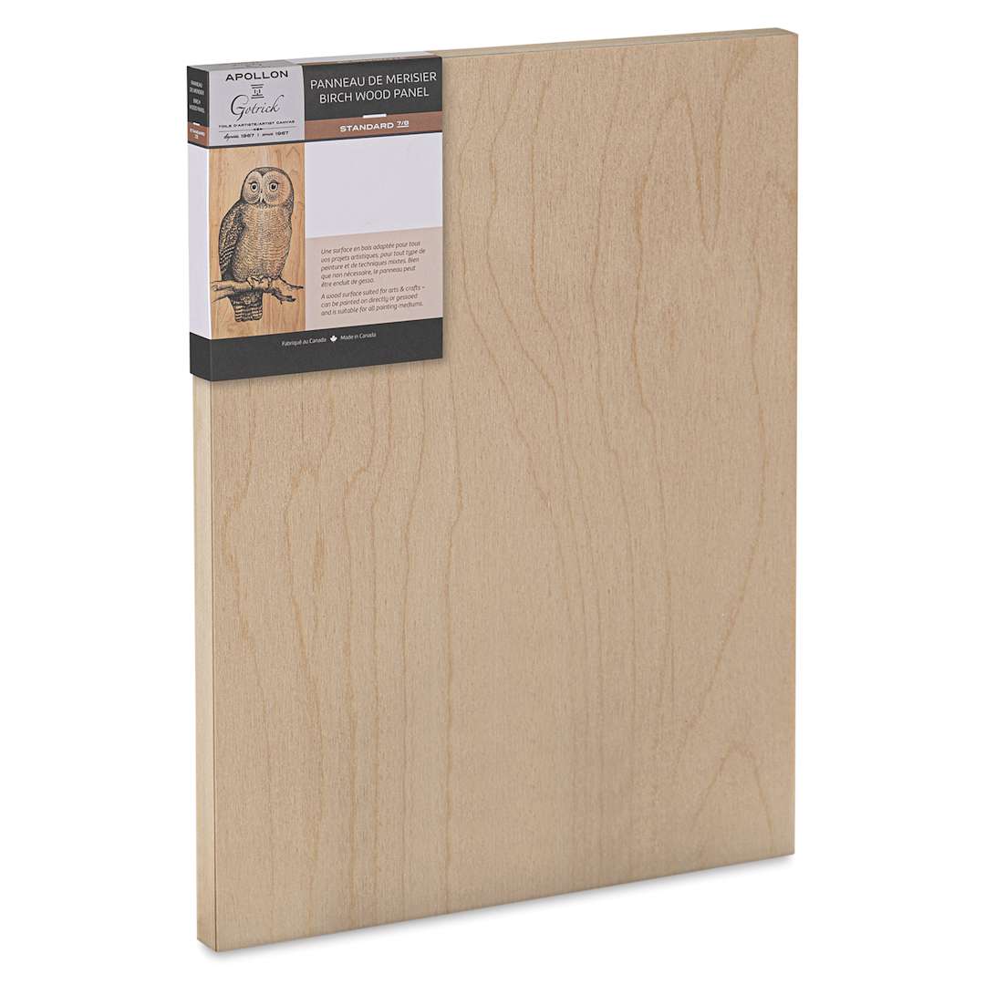 Open in modal - Apollon Gotrick Cradled Wood Panel with a 1" Profile