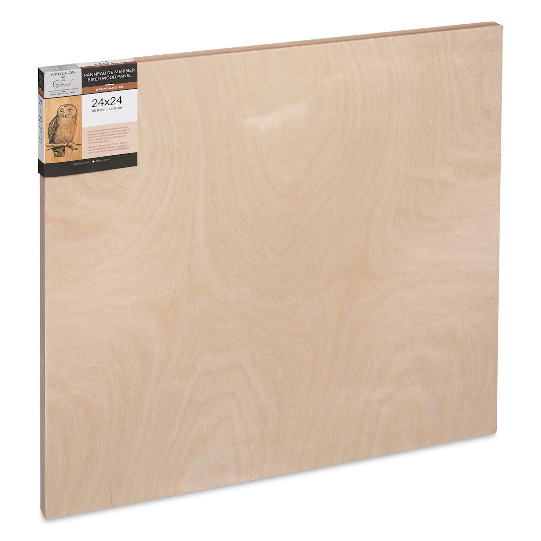 Open in modal - Apollon Gotrick Cradled Wood Panel - 24" x 24", 1" Profile