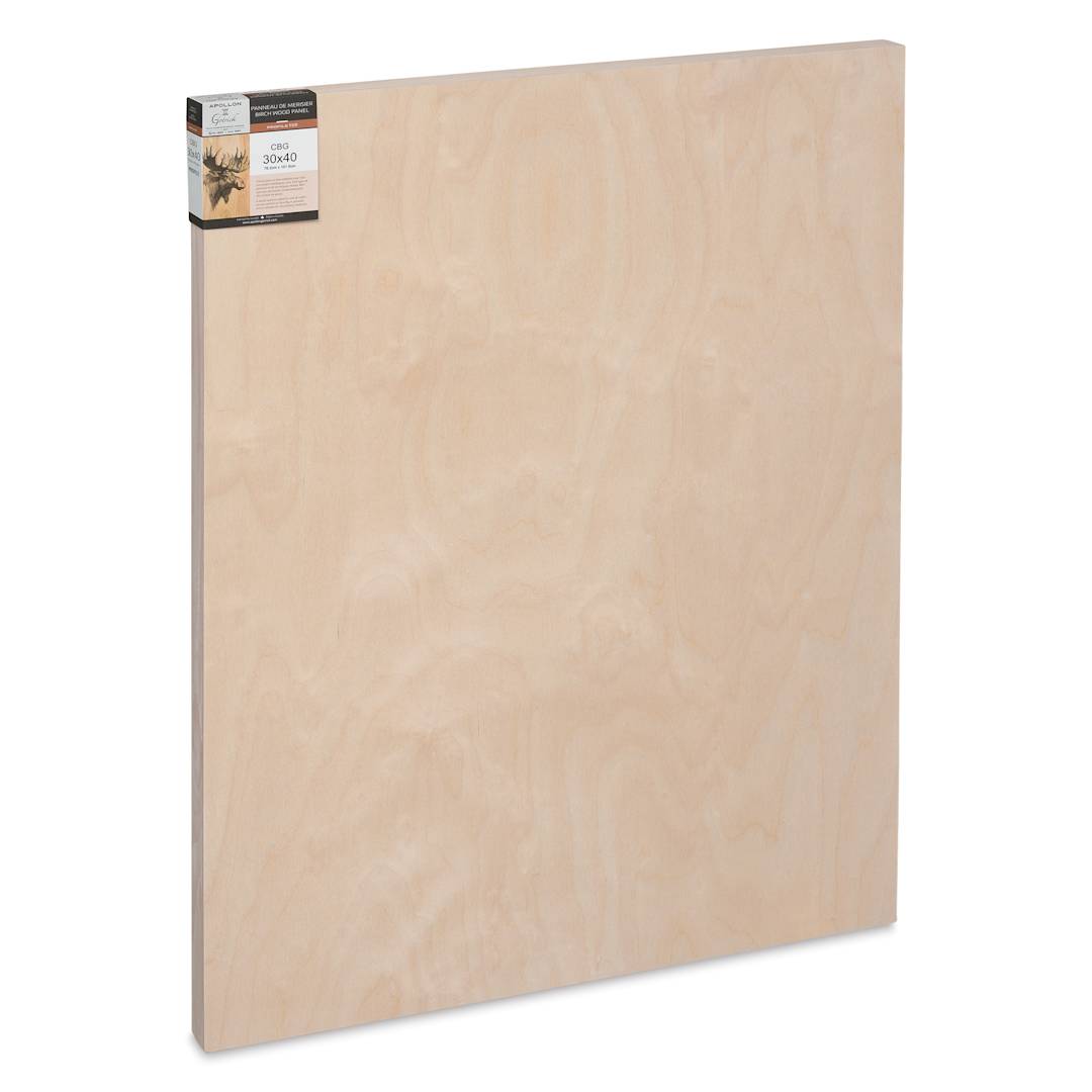 Open in modal - Apollon Gotrick Cradled Wood Panel - 30" x 40", 1-5/8" Profile