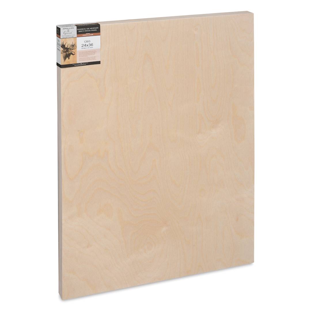 Open in modal - Apollon Gotrick Cradled Wood Panel - 24" x 36", 1-5/8" Profile