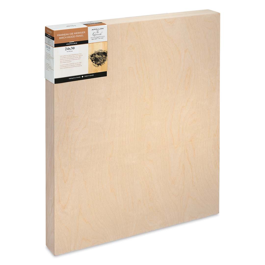 Open in modal - Apollon Gotrick Cradled Wood Panel - 24" x 30", 2-5/8" Profile