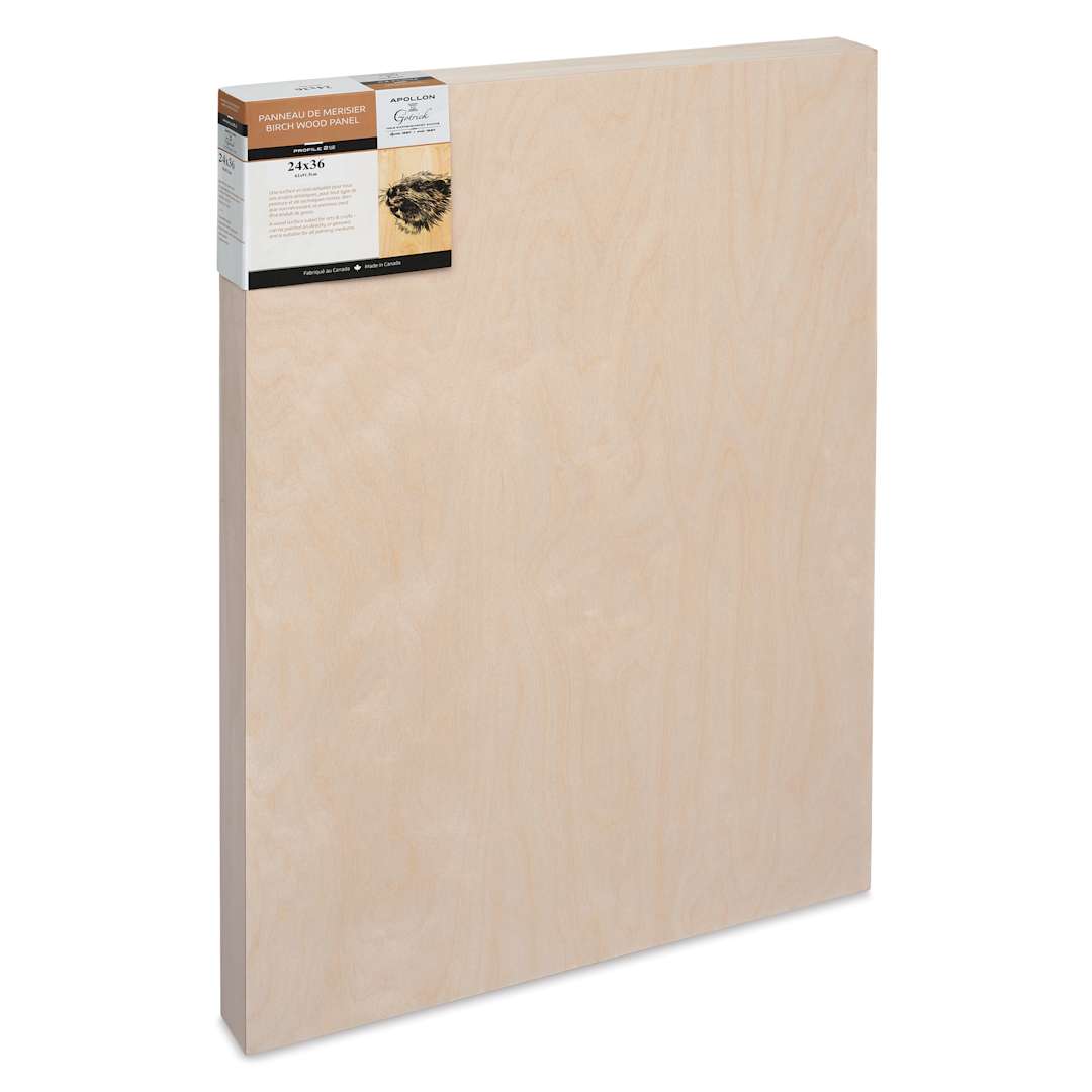 Open in modal - Apollon Gotrick Cradled Wood Panel - 24" x 36", 2-5/8" Profile