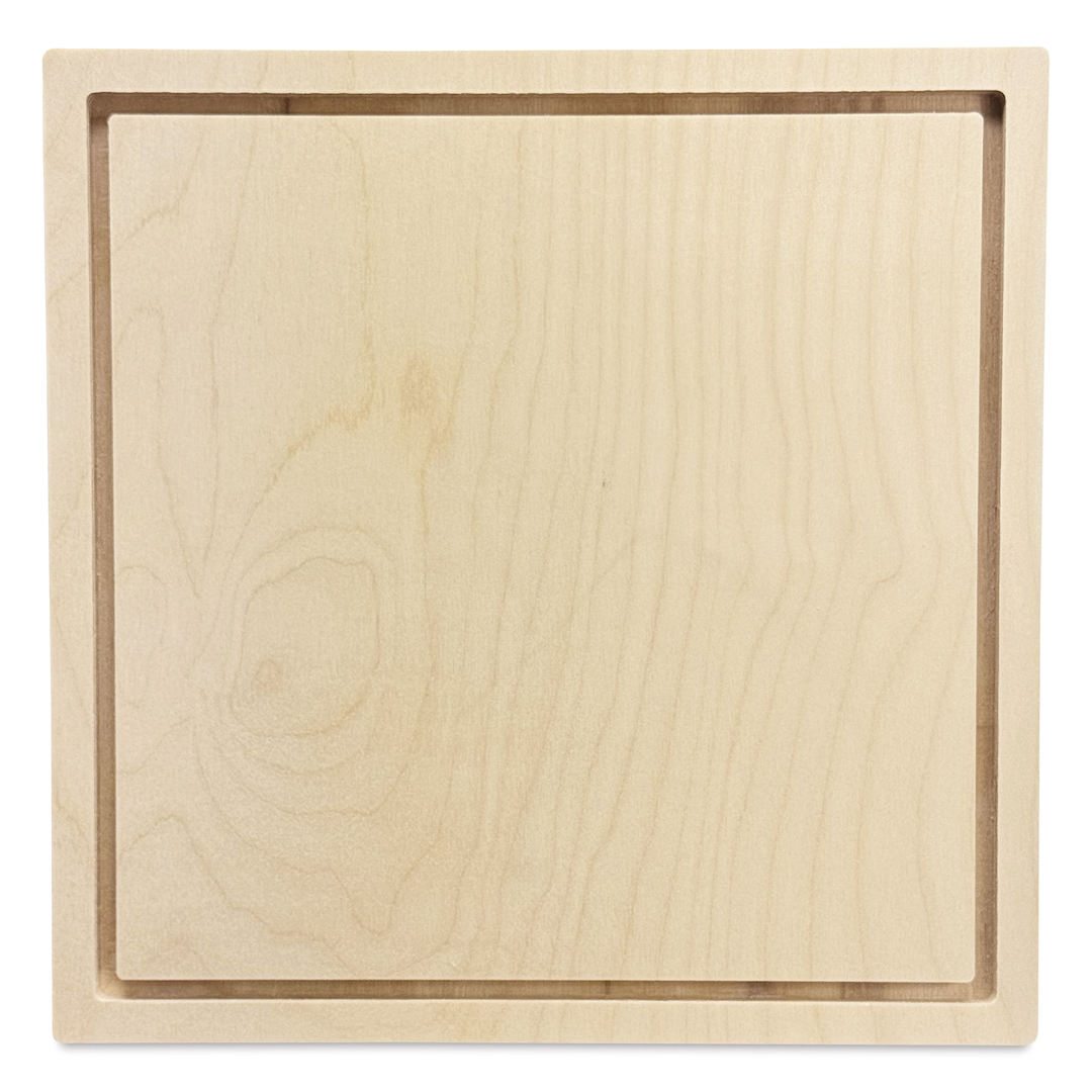 Open in modal - Trekell Wood Floater Panel - 10" x 10", 1/2" Profile