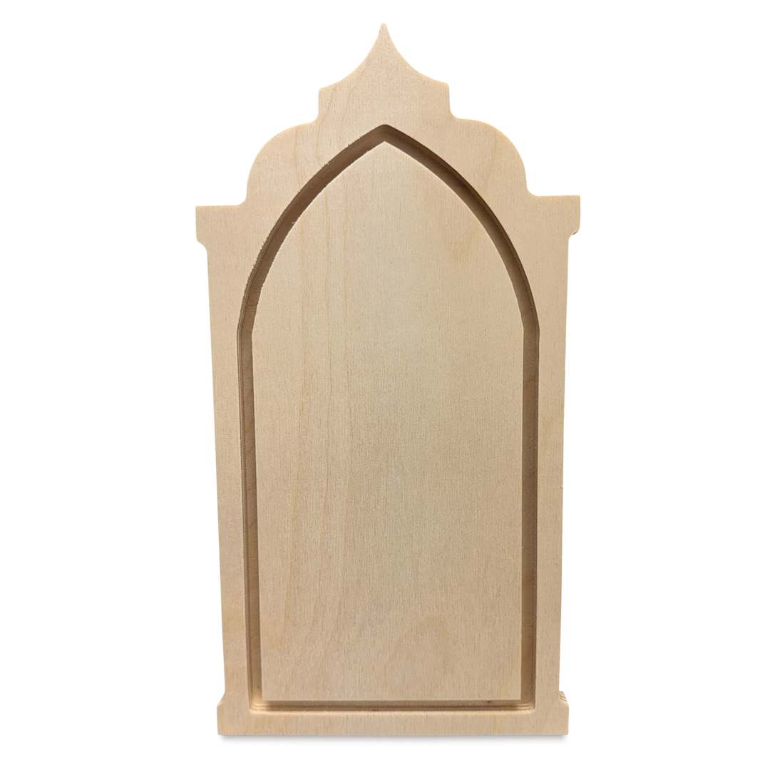 Open in modal - Trekell Gothic Wood Floater Panel - Abbey, 6" x 12", 1/2" Profile