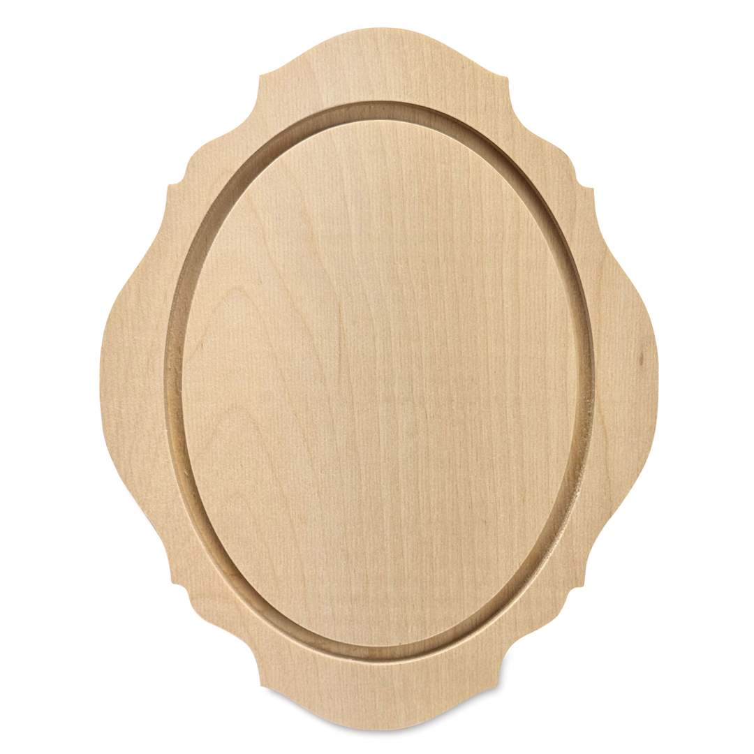 Open in modal - Trekell Gothic Wood Floater Panel - Gothic Portrait, 8" x 10", 1/2" Profile