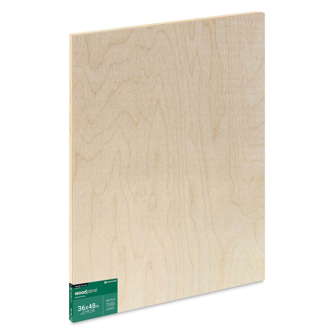 Open in modal - Ampersand Woodpanel - 36 x 48", 1-1/2" Cradle