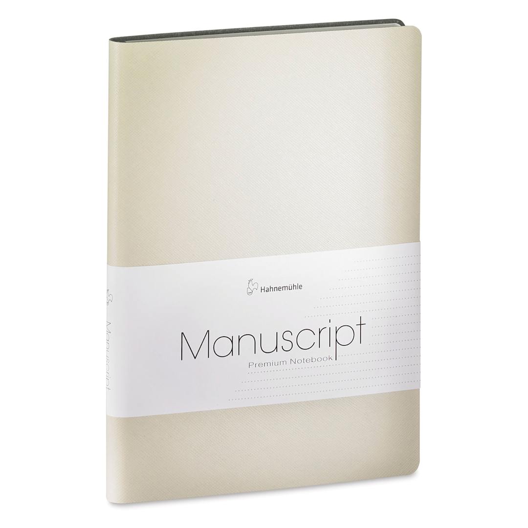 Open in modal - Hahnemühle Manuscript Notebook - Beige, Dot Grid, A5, 192 Pages