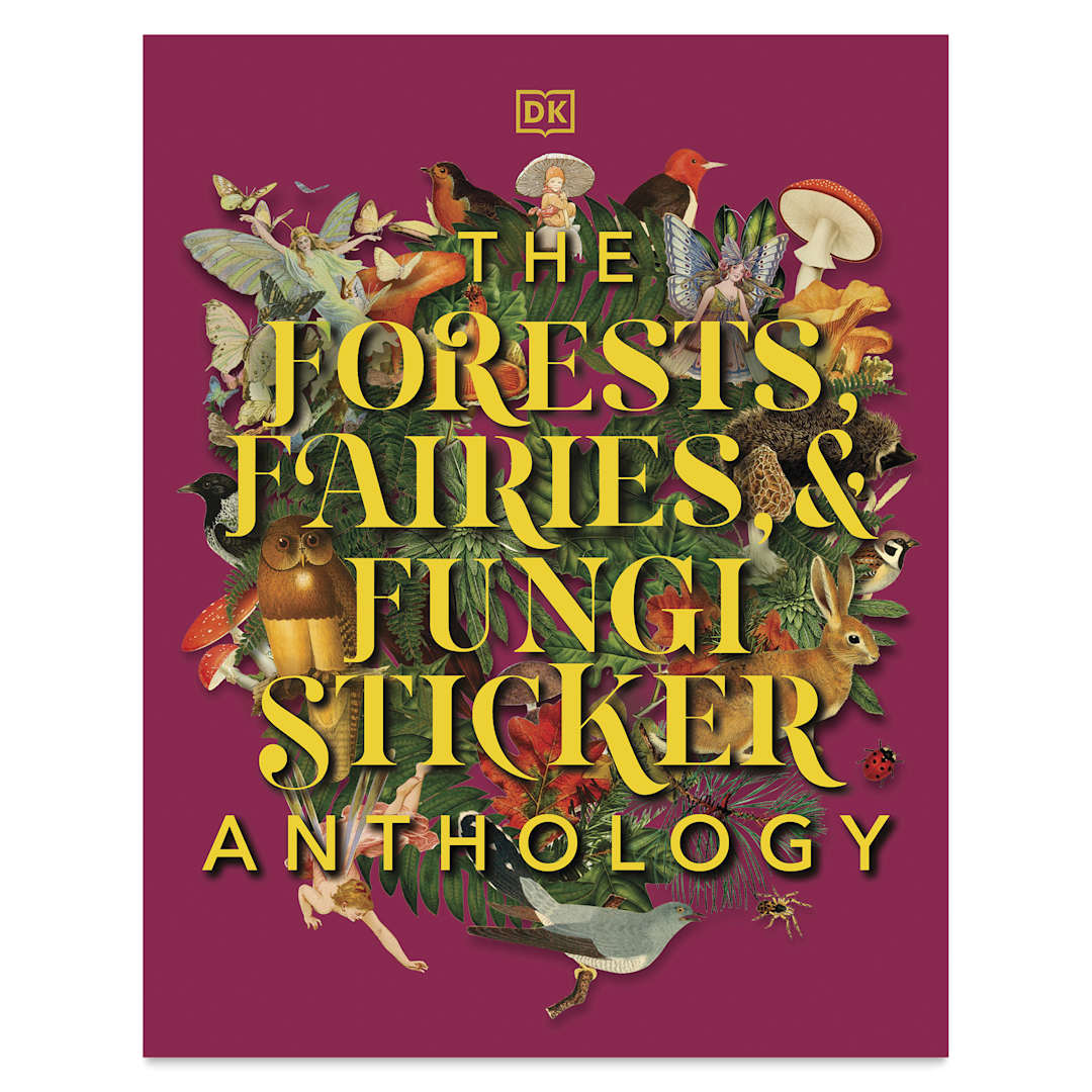 Open in modal - The Forest, Fairies, and Fungi Sticker Anthology, front cover