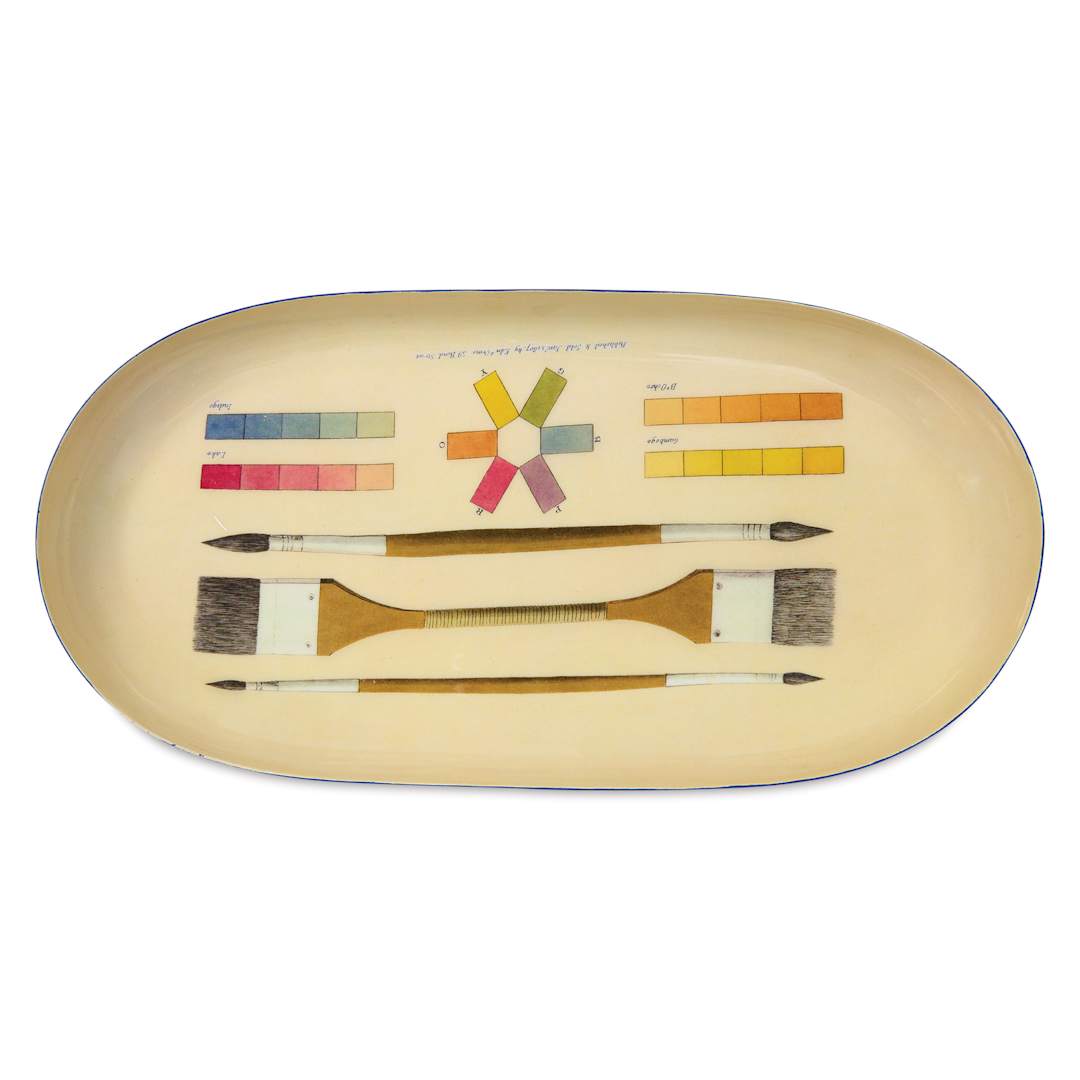 Open in modal - Roomytown Enamel Trays - Art of Coloring, 4-7/10" x 9-4/5" x 3/5", out of package