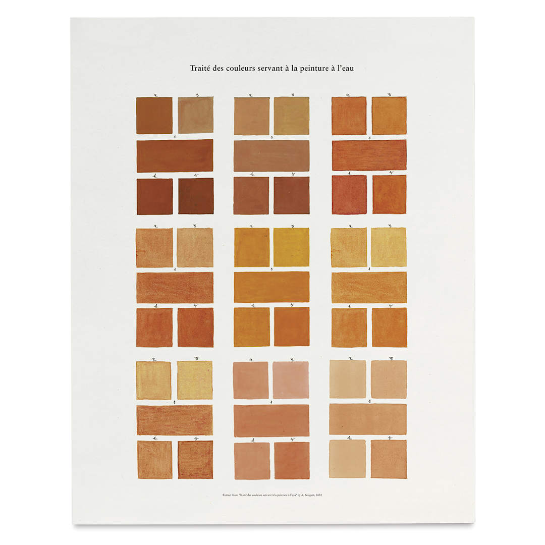 Open in modal - Roomytown Watercolor Swatches Fine Art Giclee Print - Oranges, 11" x 14"