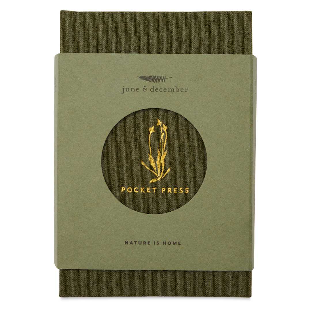 Open in modal - June & December Flower Press - Pocket, 4" x 6", front with packaging