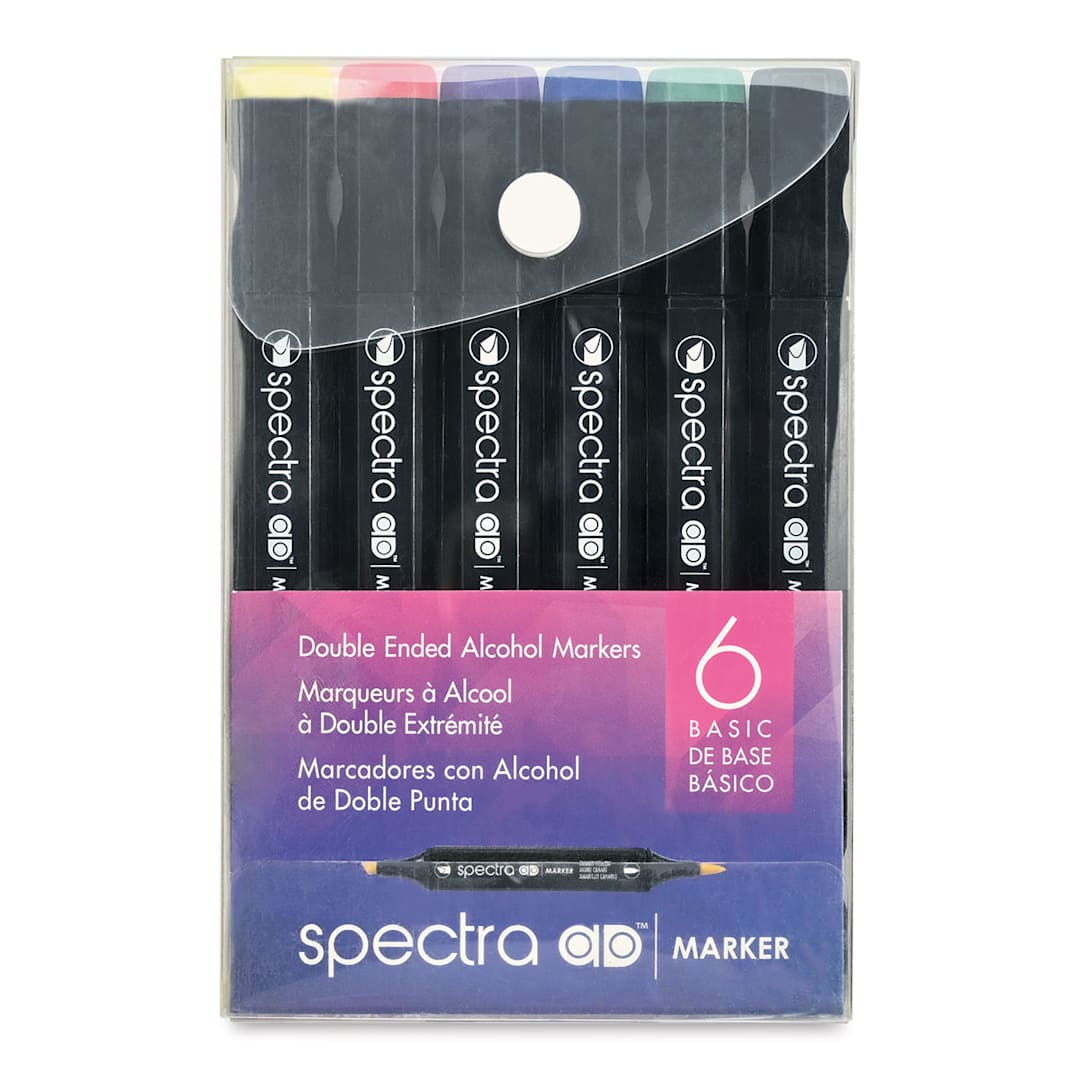 Open in modal - Chartpak Spectra Ad Markers - Set of 6