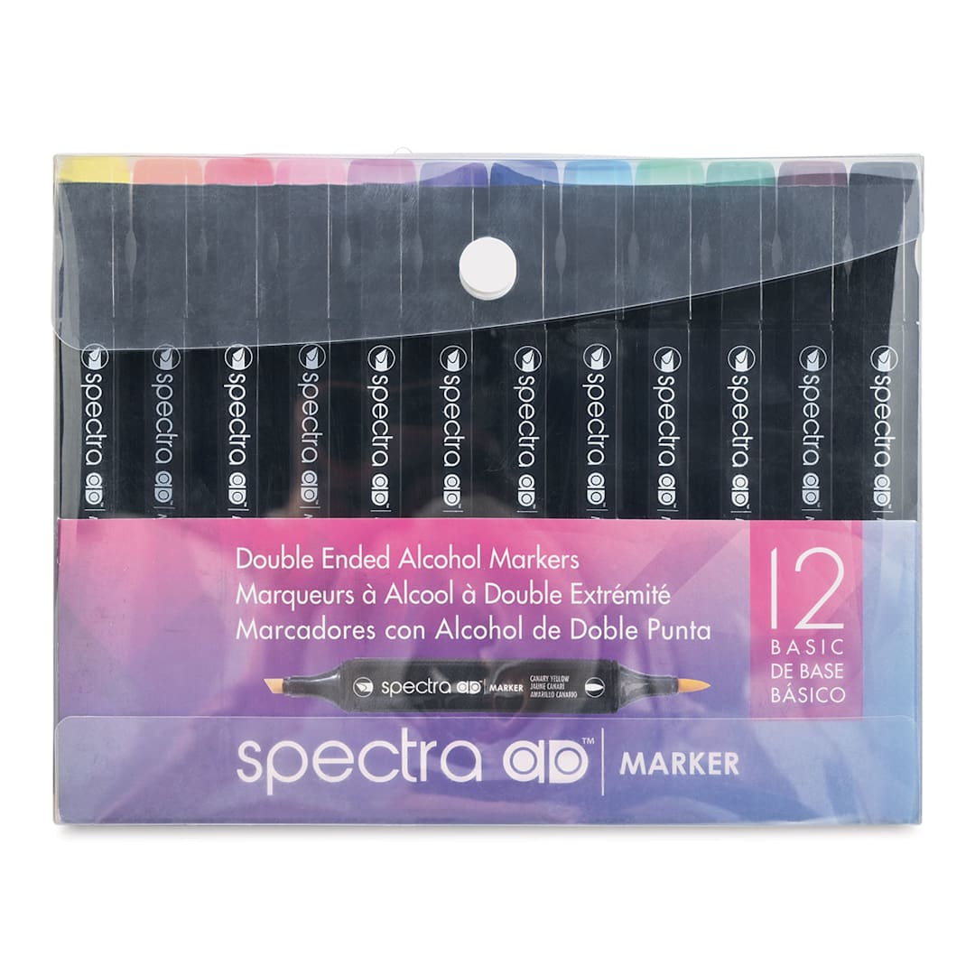 Open in modal - Chartpak Spectra Ad Markers - Set of 12