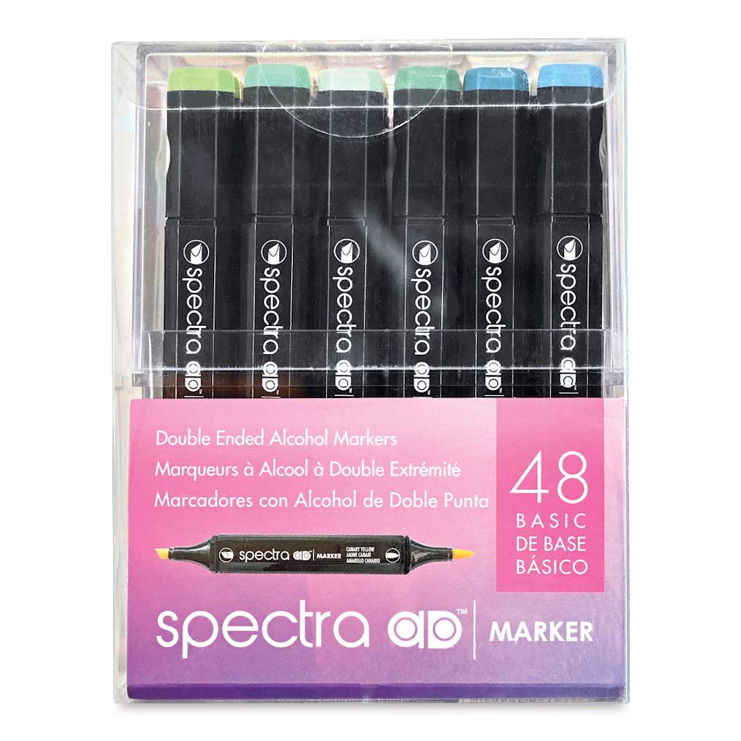 Open in modal - Chartpak Spectra Ad Markers - Set of 48