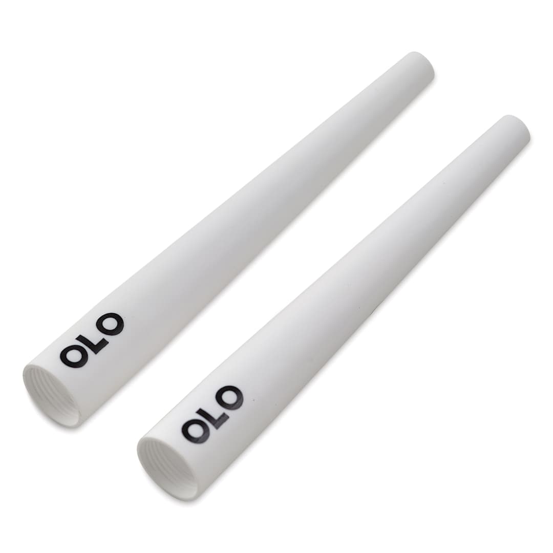 Open in modal - Olo Brush Handles - White, Pkg of 2