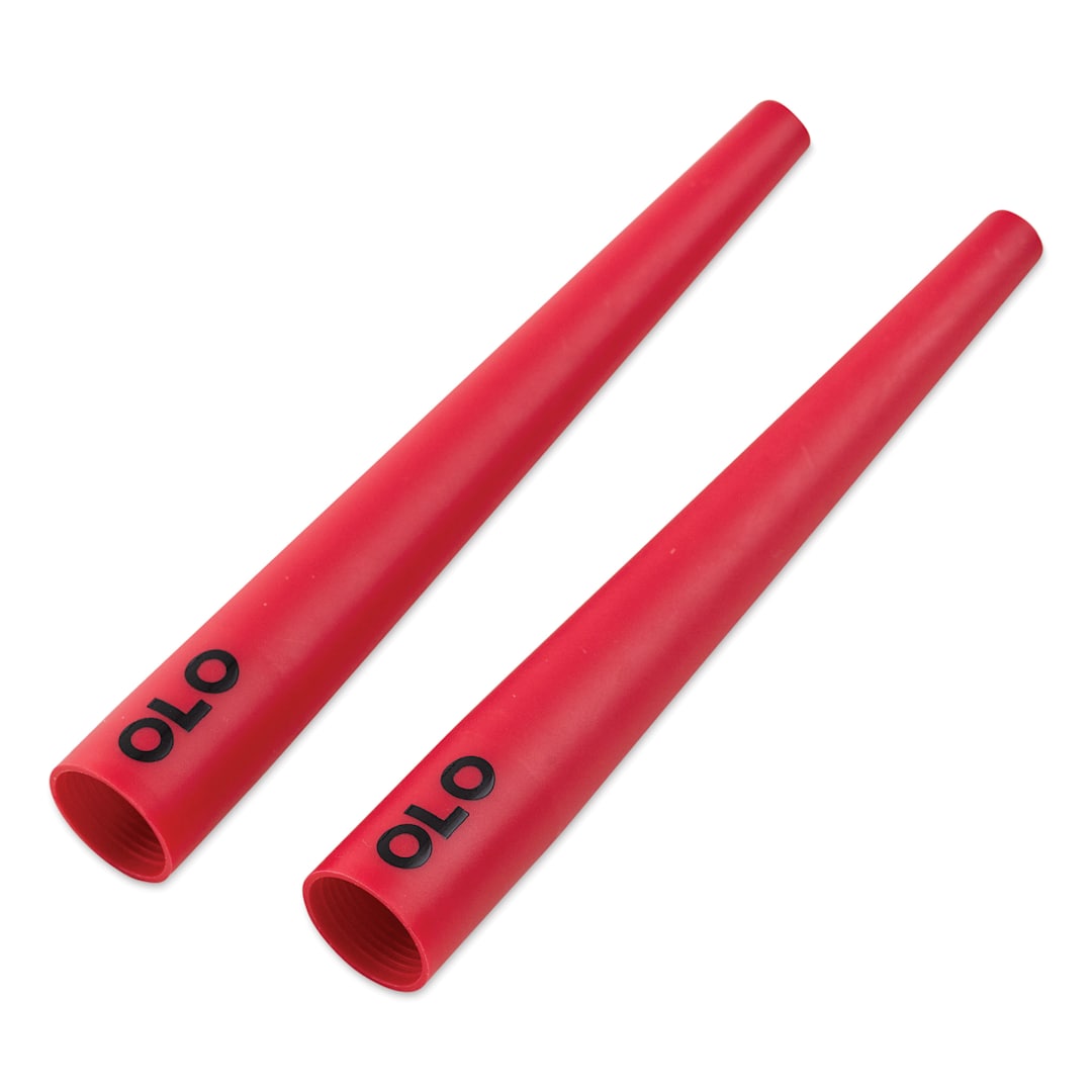 Open in modal - Olo Brush Handles - Red, Pkg of 2