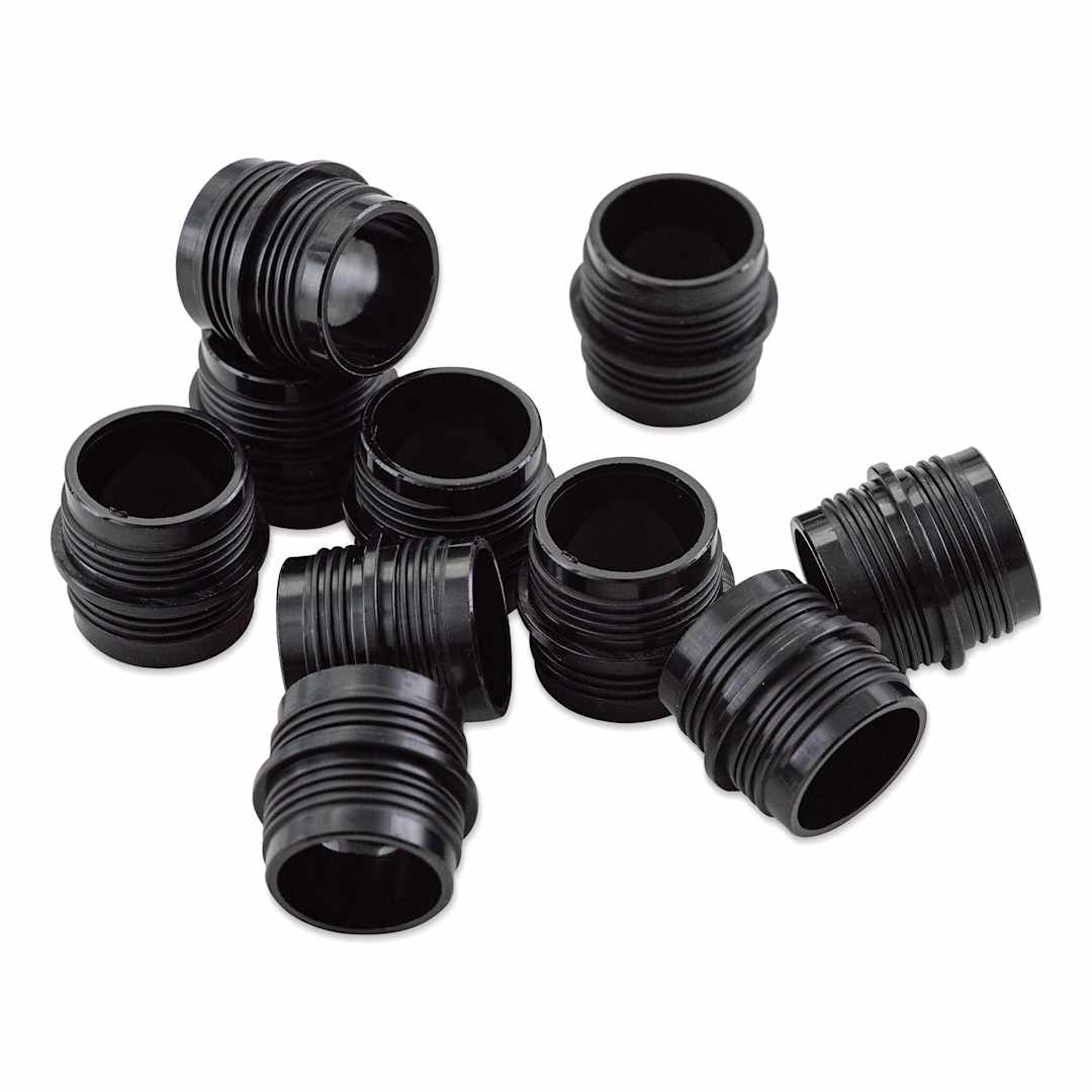 Open in modal - Olo Connector Rings - Black, Pkg of 10