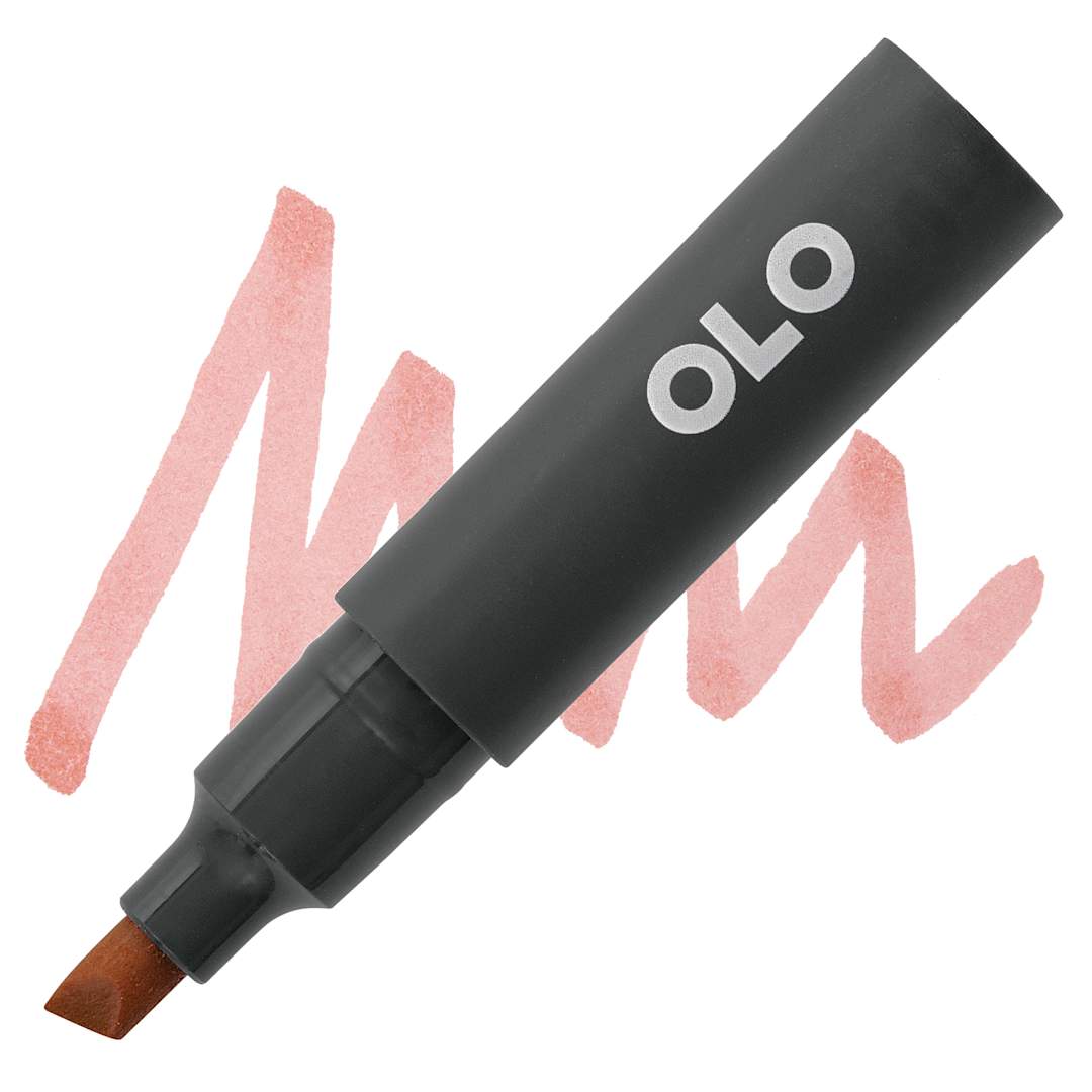 Open in modal - Olo Chisel-Tip Half Marker - OR7.4 Milk Tea marker and swatch