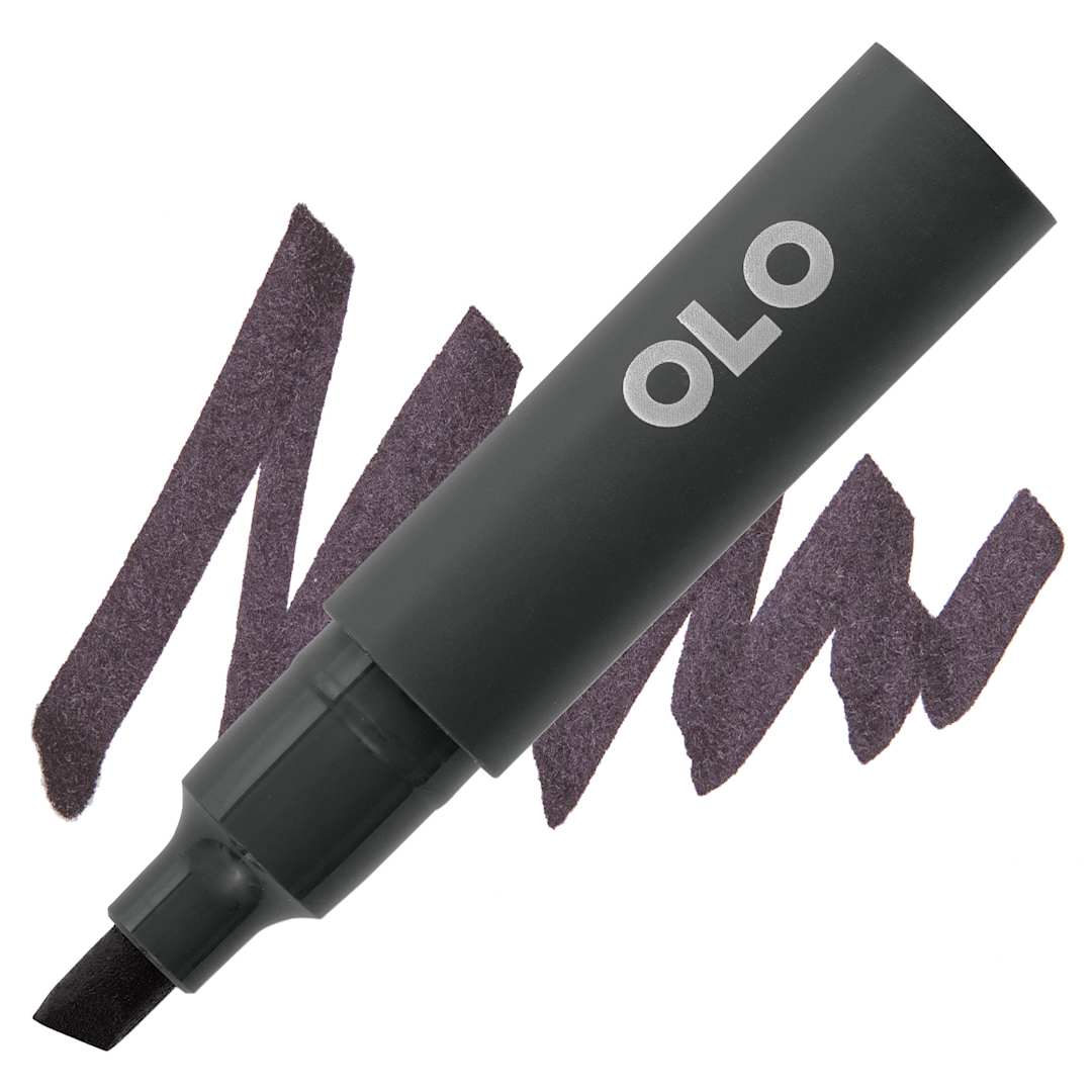 Open in modal - Olo Chisel Tip Half-Marker - WG9 Warm Gray 9 - marker and swatch