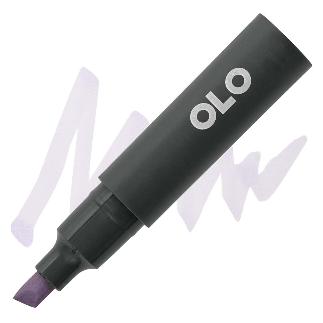 Open in modal - Olo Chisel-Tip Half Marker - CG3 Cool Gray 3 marker and swatch