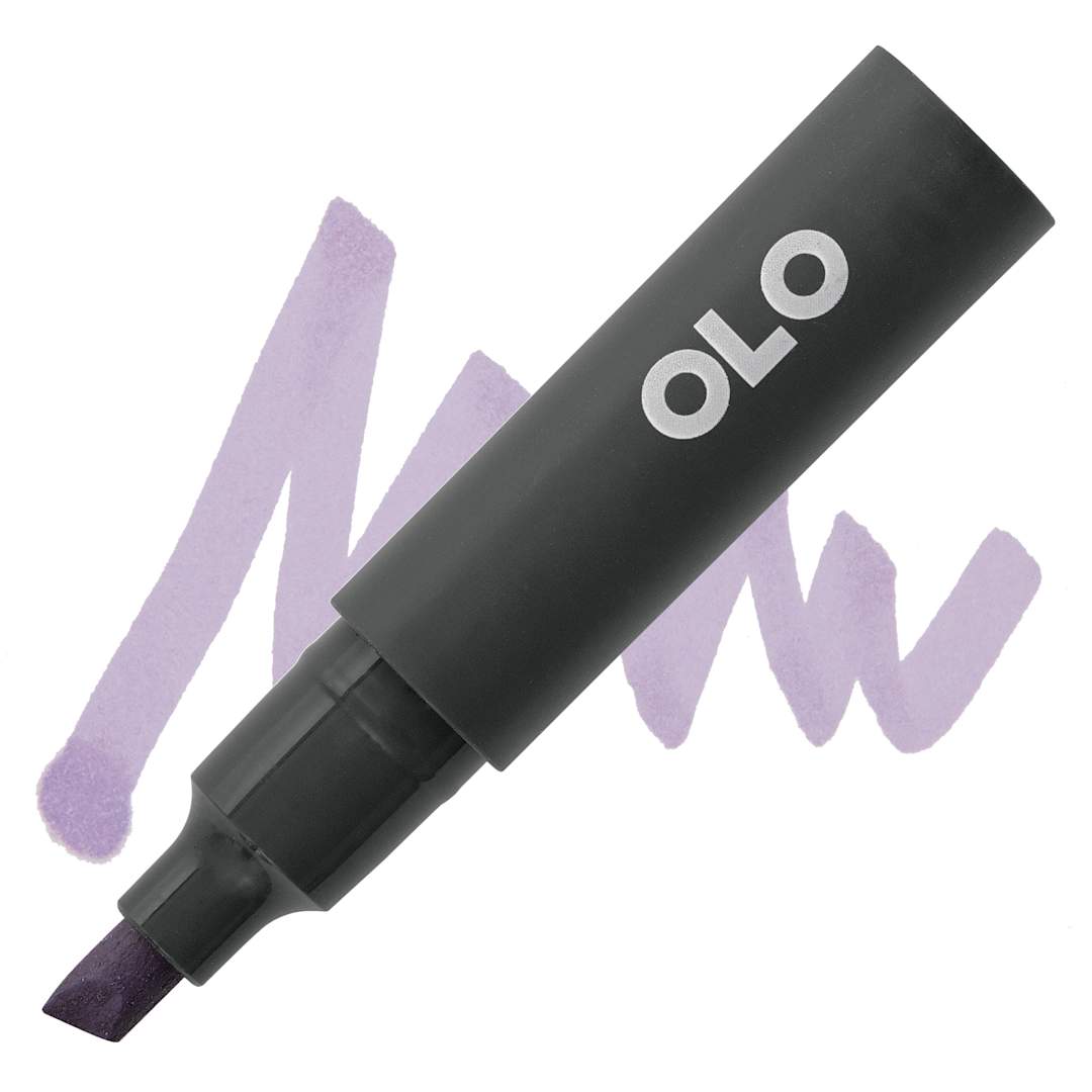 Open in modal - Olo Chisel-Tip Half Marker - CG5 Cool Gray 5 marker and swatch