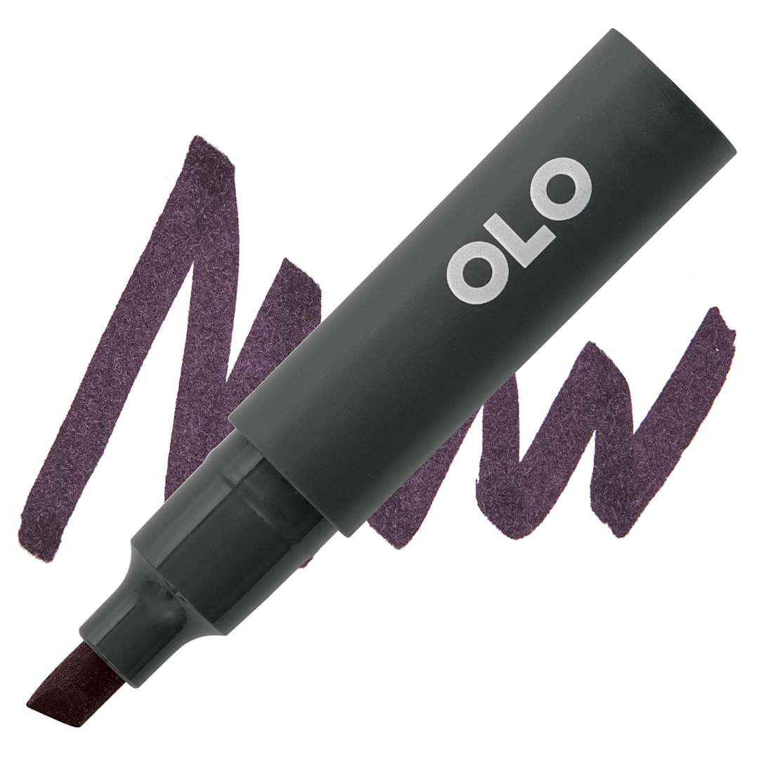 Open in modal - Olo Chisel Tip Half-Marker - RK Red Black marker and swatch