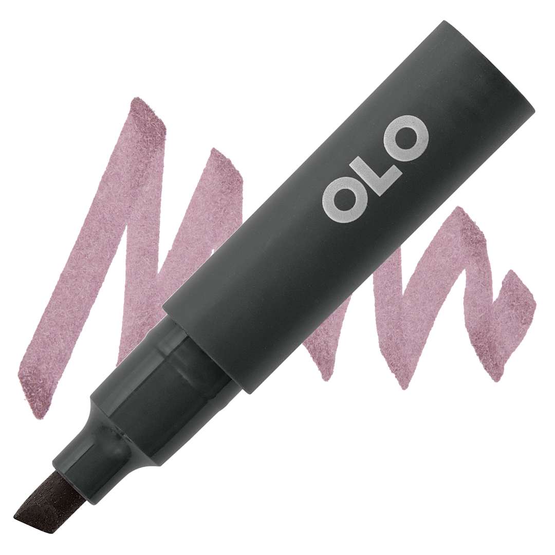 Open in modal - Olo Chisel Tip Half-Marker - RG6 Red Gray 6 - marker and swatch