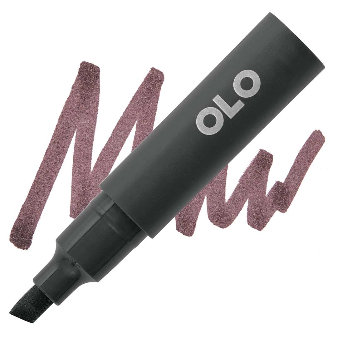 Open in modal - Olo Chisel Tip Half-Marker - RG7 Red Gray 7 marker and swatch