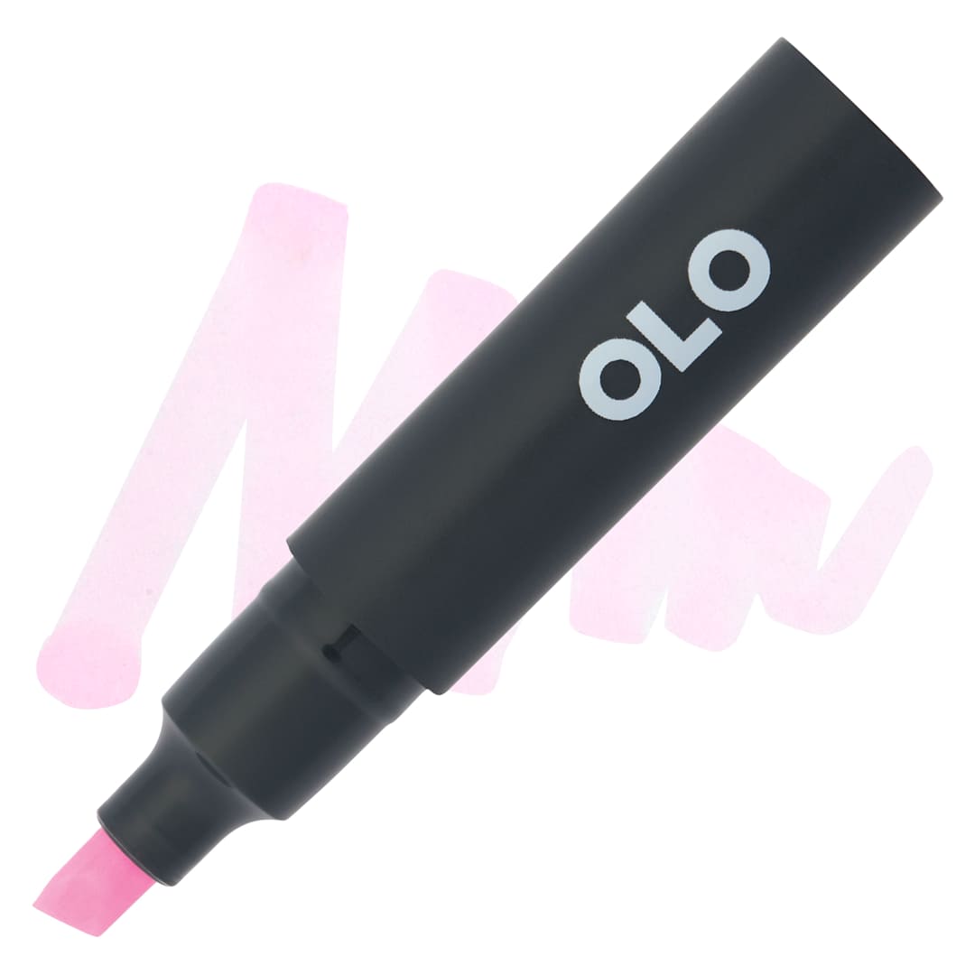 Open in modal - Olo Chisel-Tip Half Marker - RV1.1 Cherry Blossom - Marker and Swatch