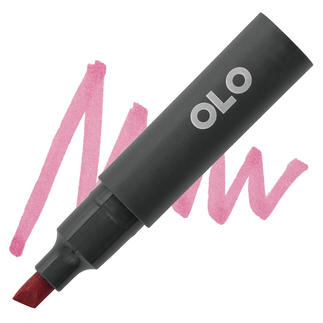 Open in modal - Olo Chisel-Tip Half Marker - R5.5 Astilbe marker and swatch