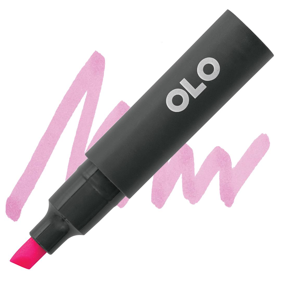 Open in modal - Olo Chisel-Tip Half Marker - V0.3 Aster marker and swatch