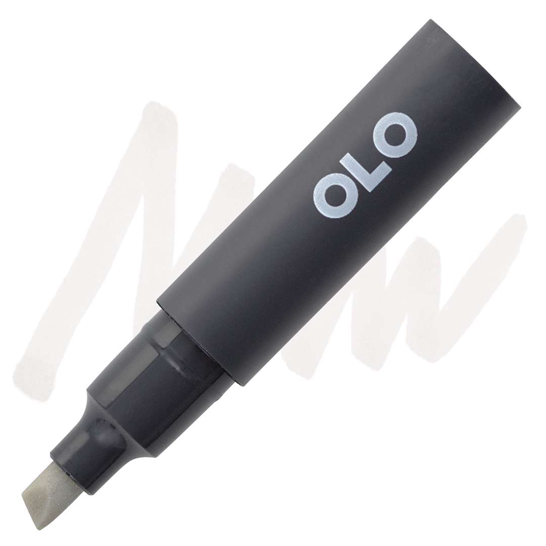 Open in modal - Olo Chisel-Tip Half Marker - BG7.0 Forest Mist marker and swatch