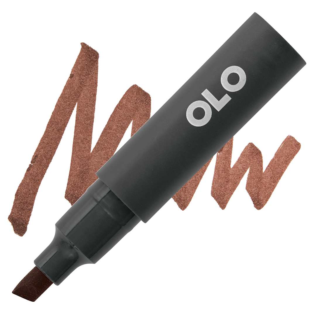 Open in modal - Olo Chisel-Tip Half Marker - OR3.8 Coffee marker and swatch