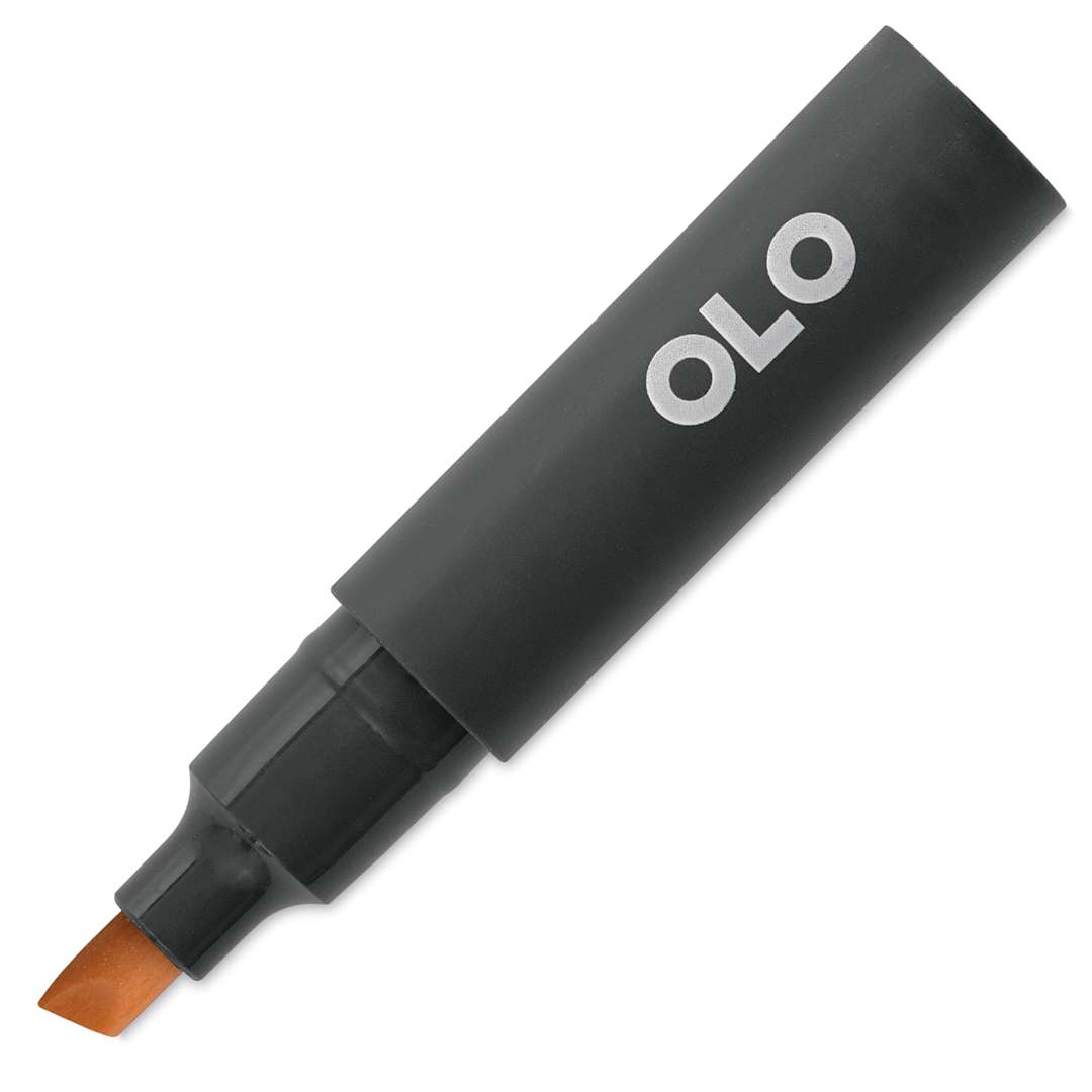 Open in modal - Olo Chisel Tip Half-Marker - OR7.1 Sand with cap off