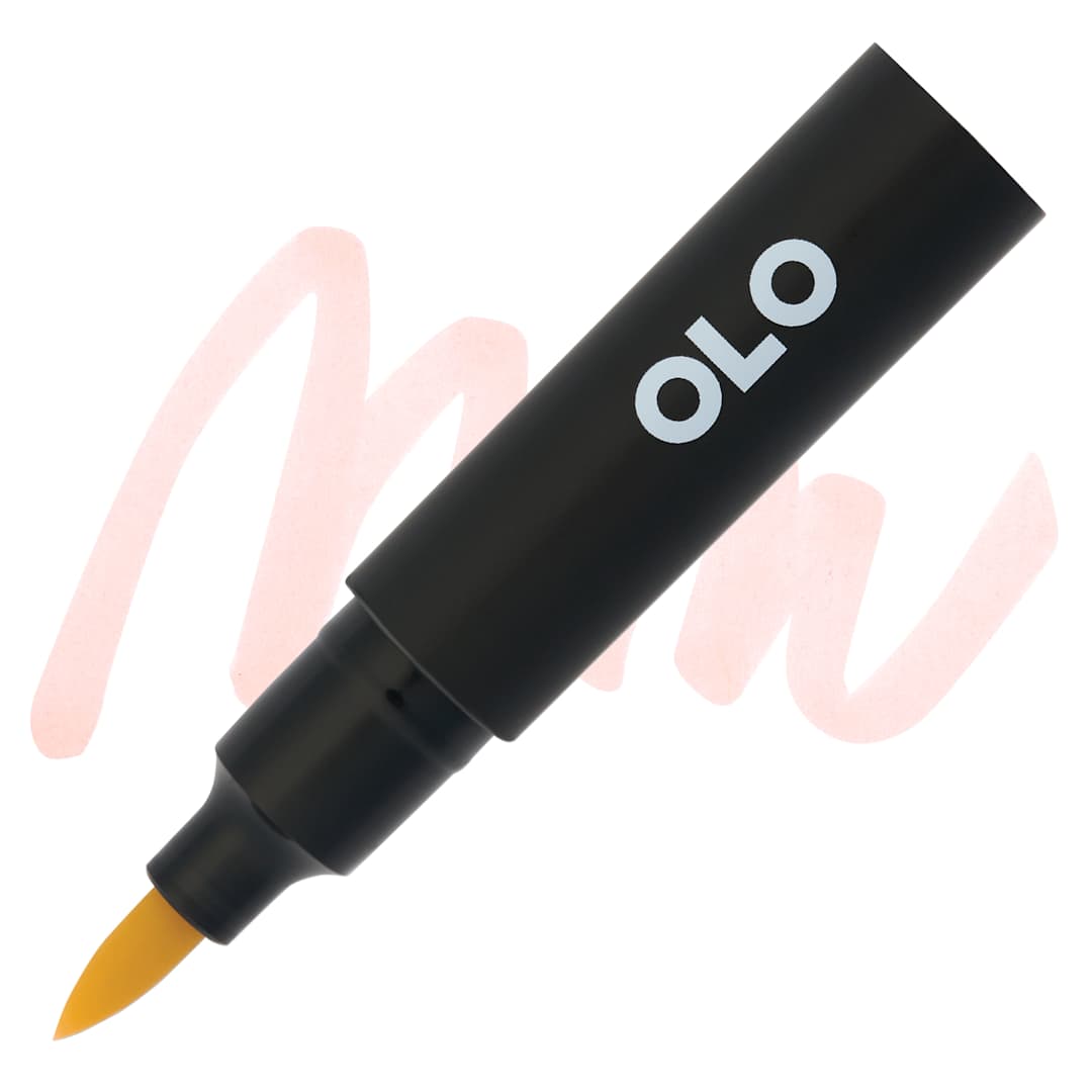 Open in modal - Olo Brush-Tip Half Marker - OR4.1, Oyster - Marker and Swatch