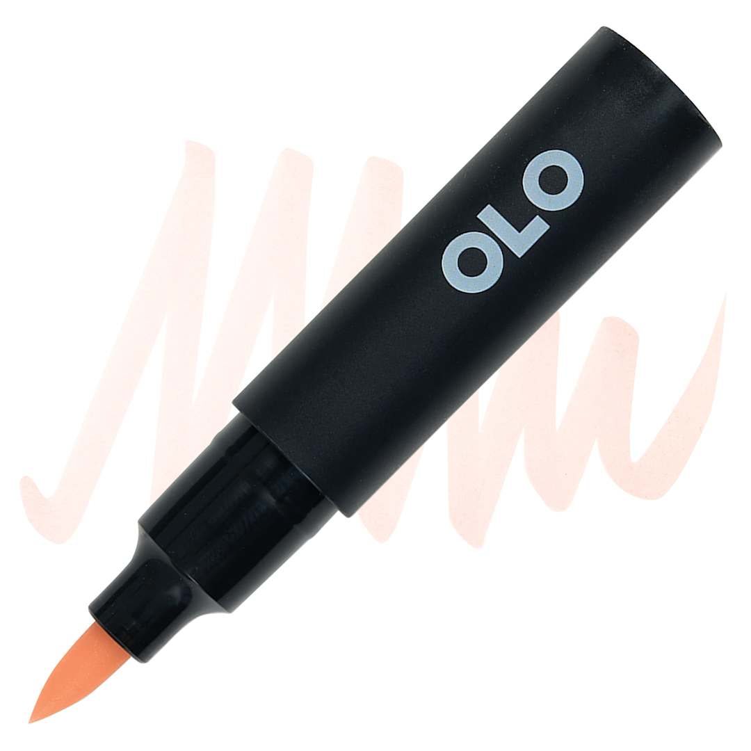 Open in modal - Olo Brush-Tip Half Marker - OR2.0 Scallop marker and swatch