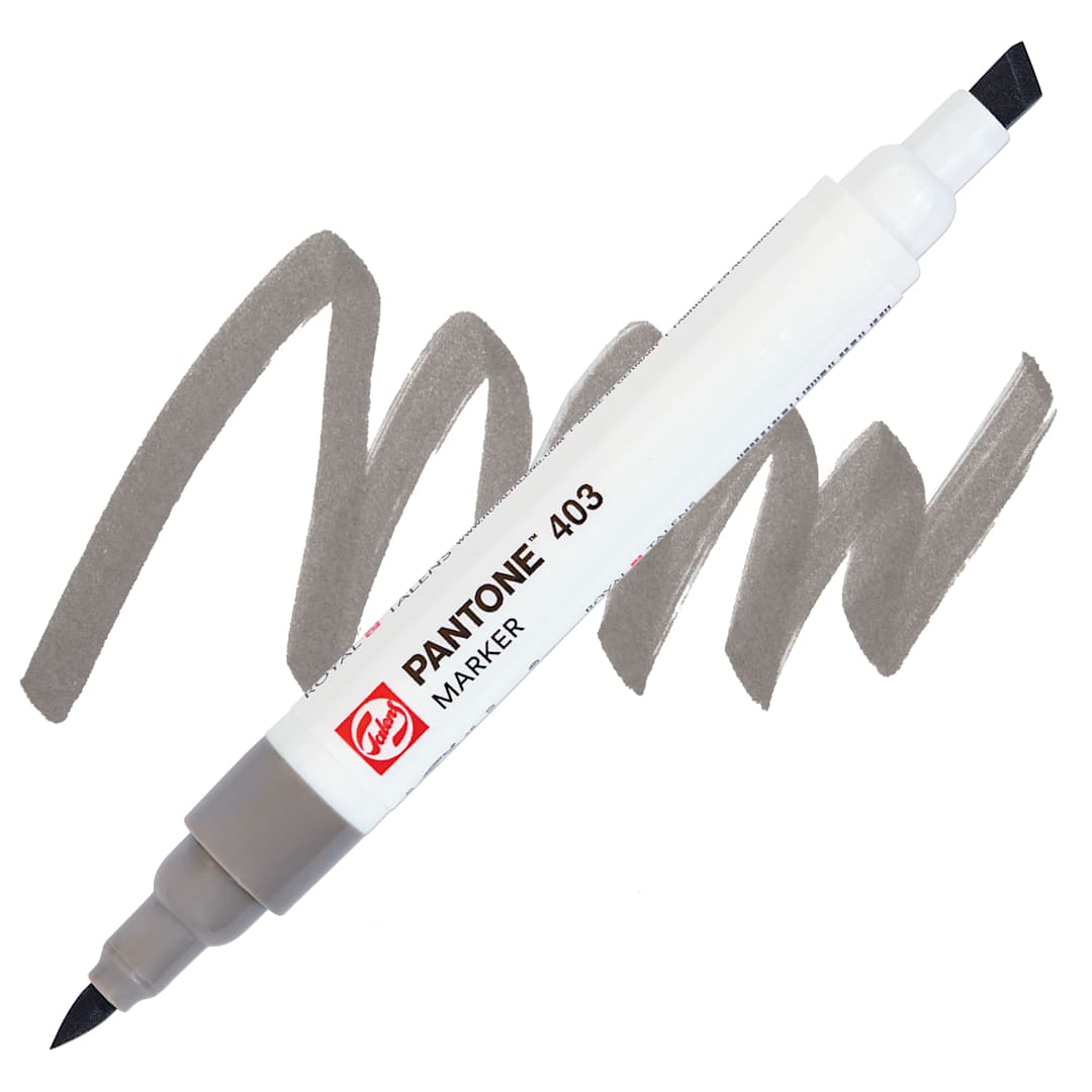 Open in modal - Pantone Dual Tip Marker - 403, swatch and marker