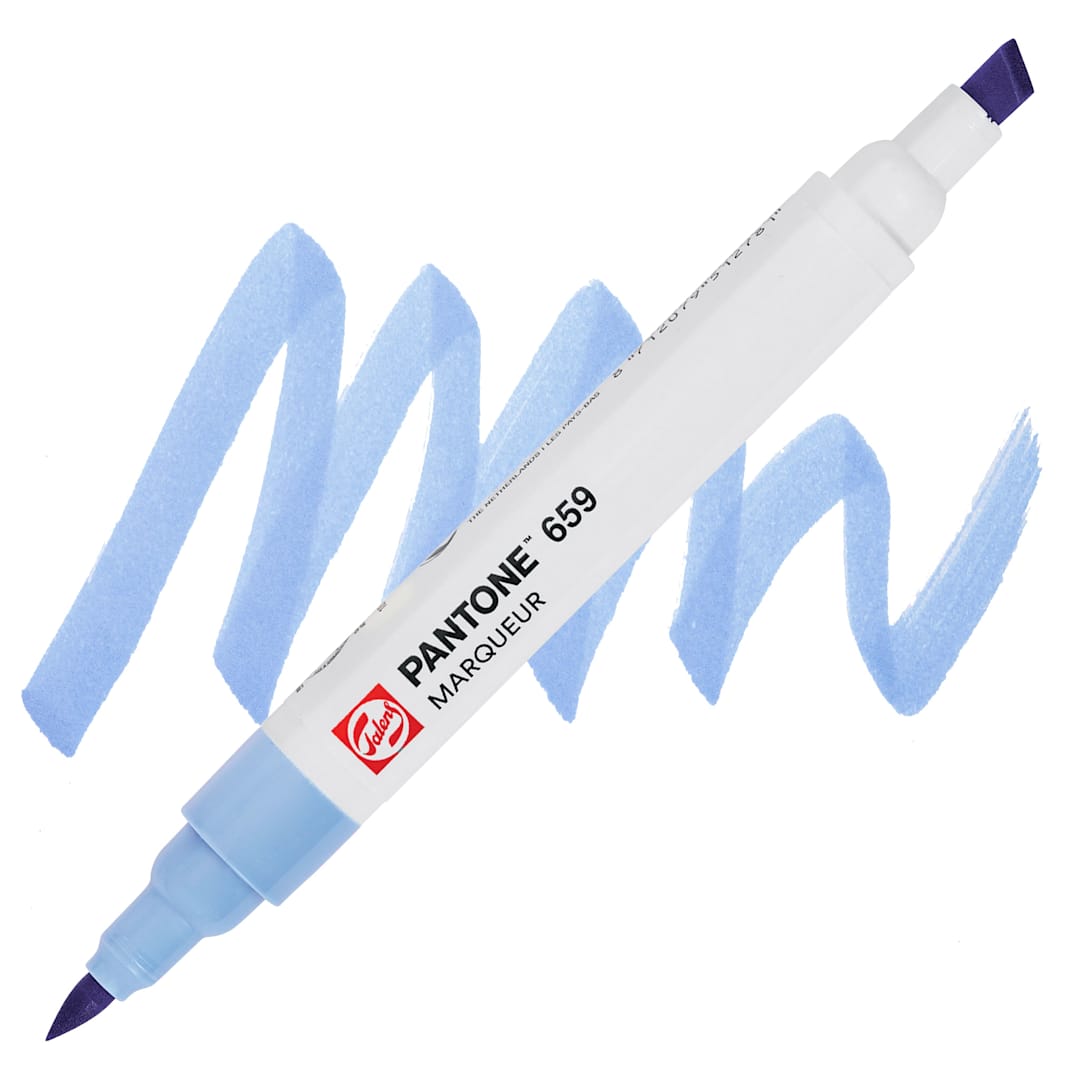 Open in modal - Pantone Dual Tip Marker - 659, swatch and markers