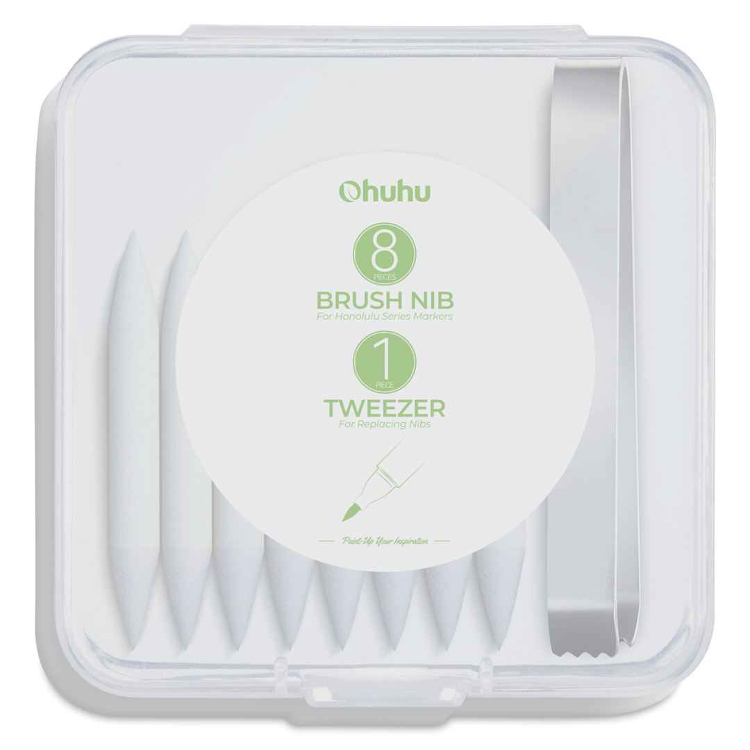 Open in modal - Ohuhu Marker Replacement Tips - Set of 9, in packaging