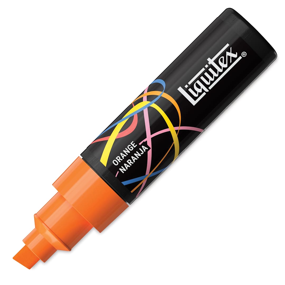 Open in modal - Liquitex Marker - Orange, Chisel Tip, 8 mm