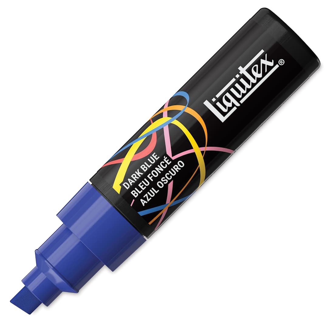 Open in modal - Liquitex Marker - Dark Blue, Chisel Tip, 8 mm