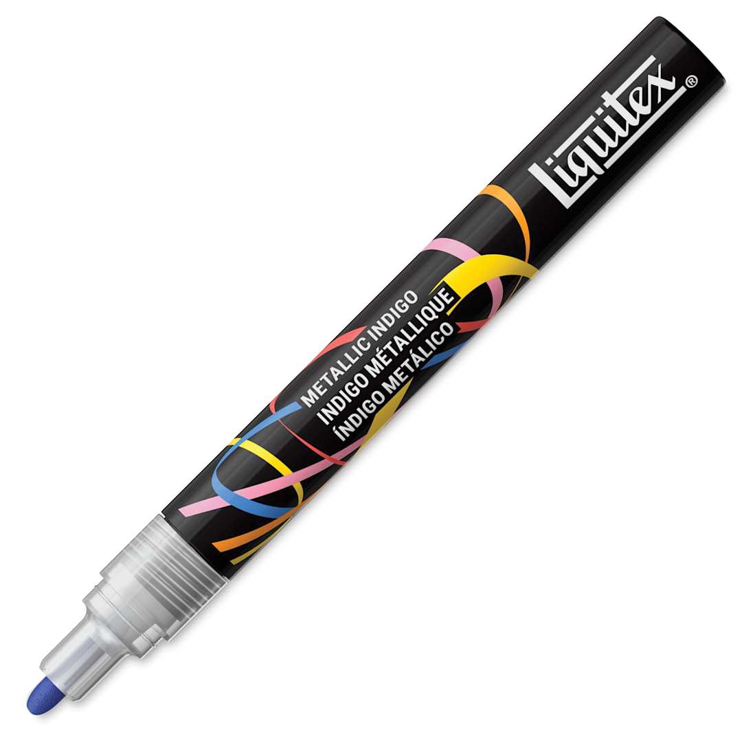 Open in modal - Liquitex Marker - Metallic Indigo, Bullet Tip, 2 mm