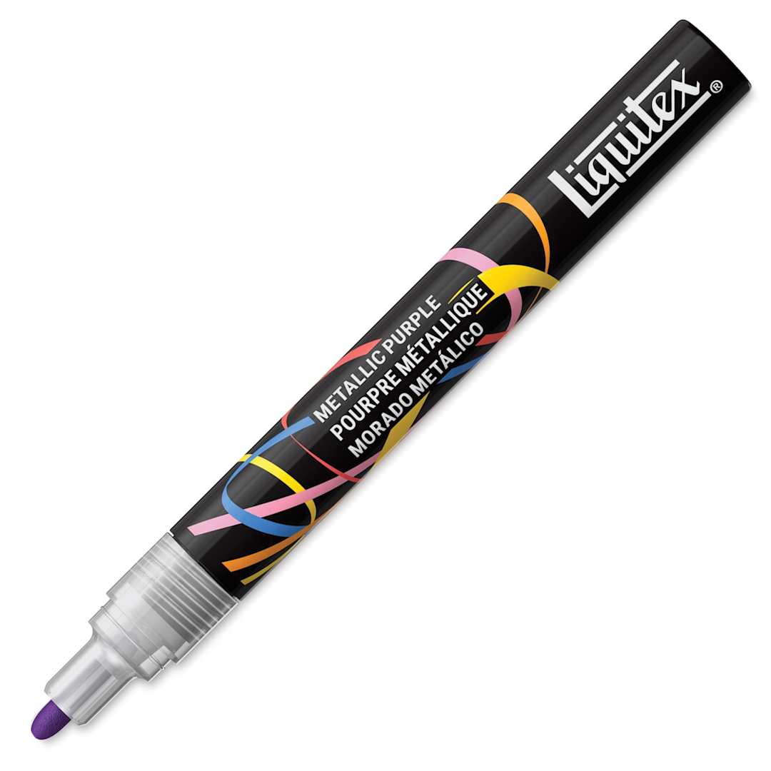 Open in modal - Liquitex Marker - Metallic Purple, Bullet Tip, 2 mm