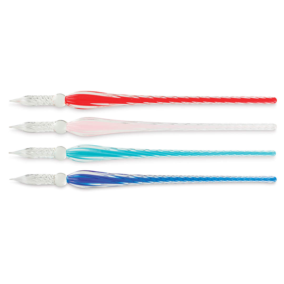 Open in modal - Herbin Twisted Glass Dip Pens