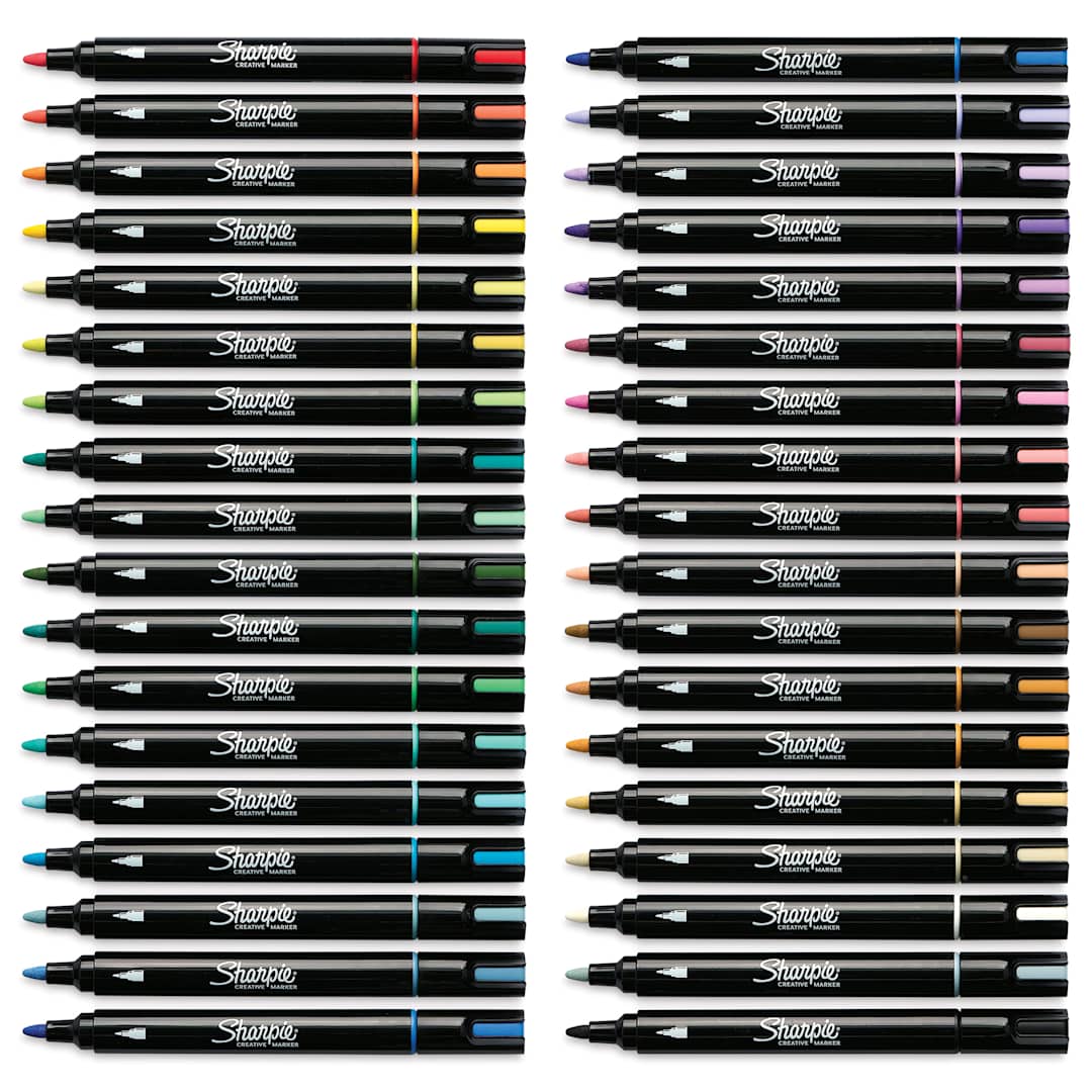 Open in modal - Sharpie Creative Acrylic Markers - Set of 36, Assorted, Bullet Tip