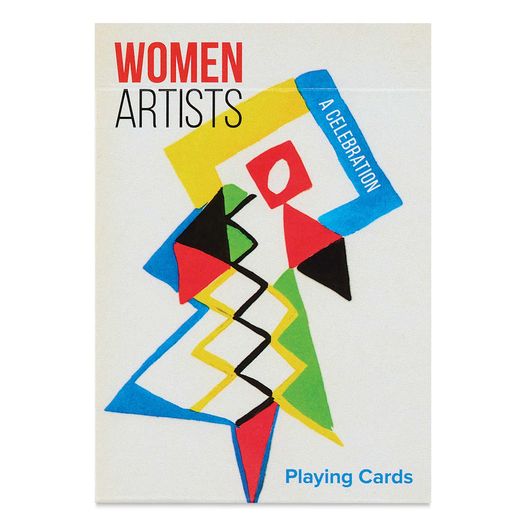Open in modal - Piatnik Women Artists Playing Cards - 2-1/2" x 3-1/2", front of packaging