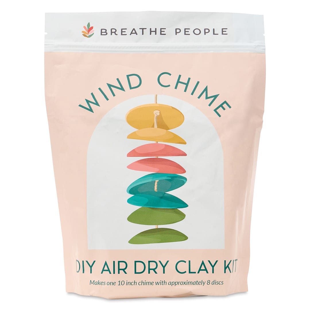 Open in modal - Breathe People Wind Chimes DIY Air Dry Clay Kit, front of packaging