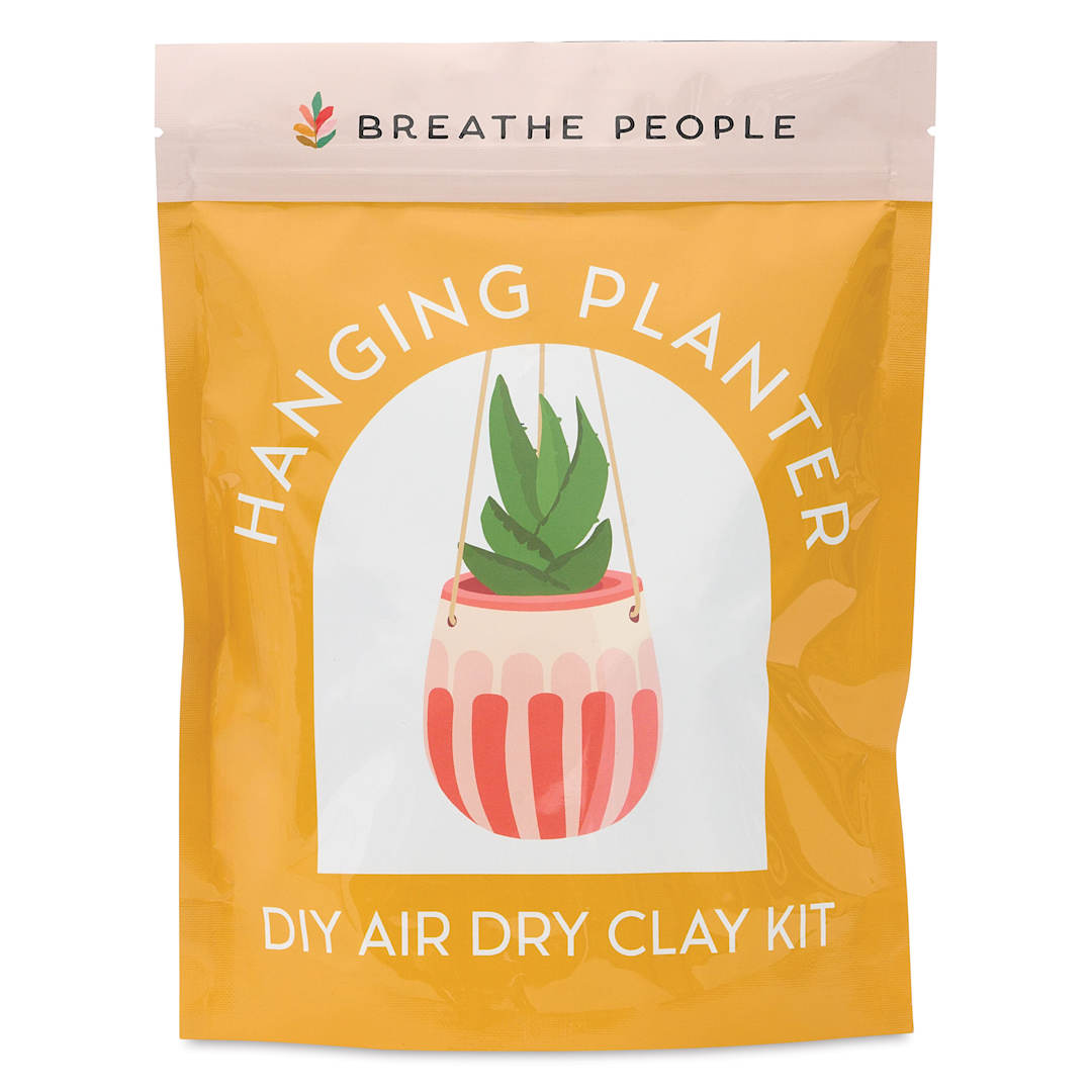 Open in modal - Breathe People DIY Hanging Planter Kit, front of packaging