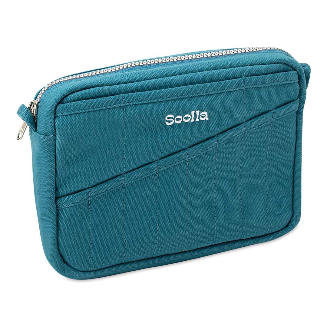 Open in modal - Soolla Studio Pouch - Aquamarine