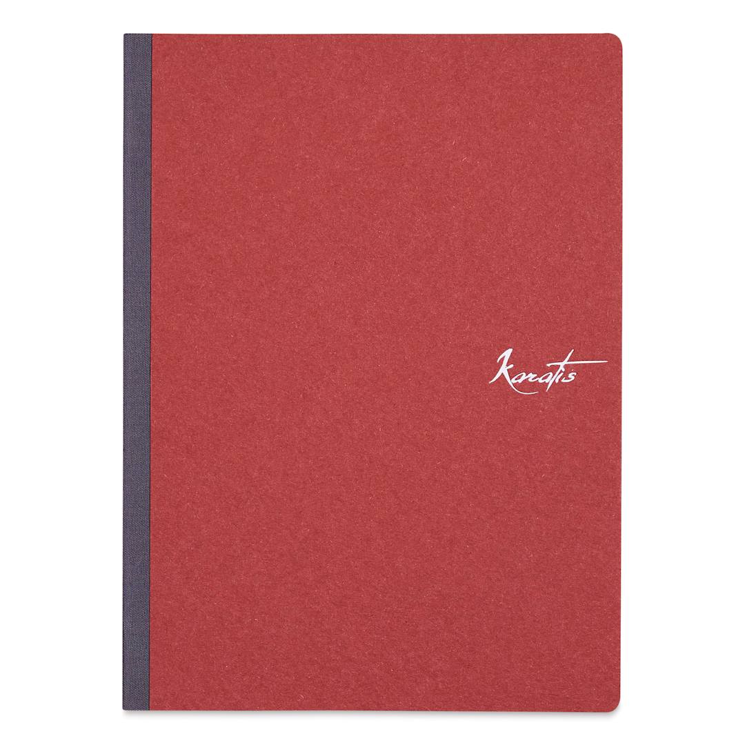 Open in modal - Karatis Fountain Pen Journal - Large, Sumac, 144 Sheets